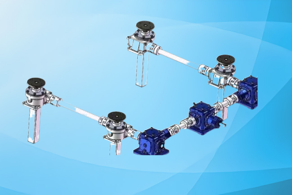 U型联动升降装置